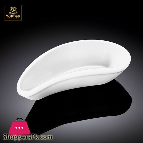 Wilmax Fine Porcelain Snack Dish 3.25 x 1.5 Inch WL-992704-A