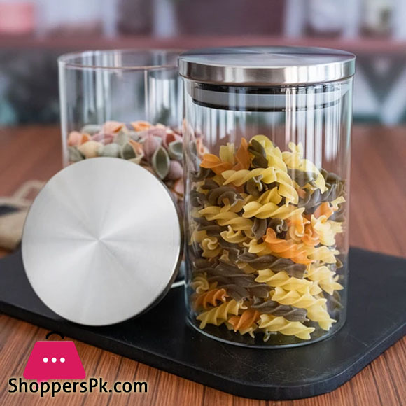 Wilmax Jar With Lid 4x6 WL-888514-A - 950ML