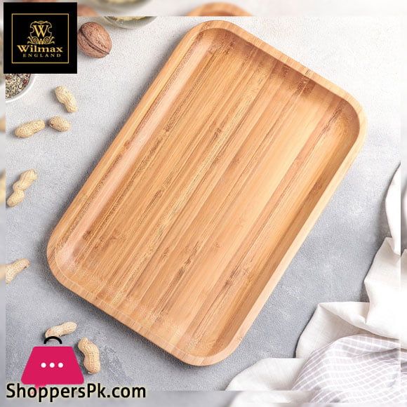 Wilmax Natural Bamboo Tray 14 x 10 Inch WL-771056-A