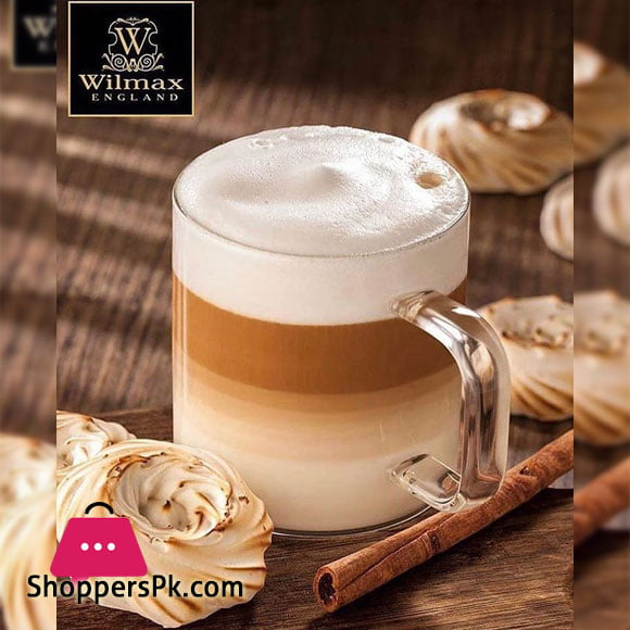 Wilmax Thermo Glass Cup 8 Oz | 250 ML One Piece WL-888605-A
