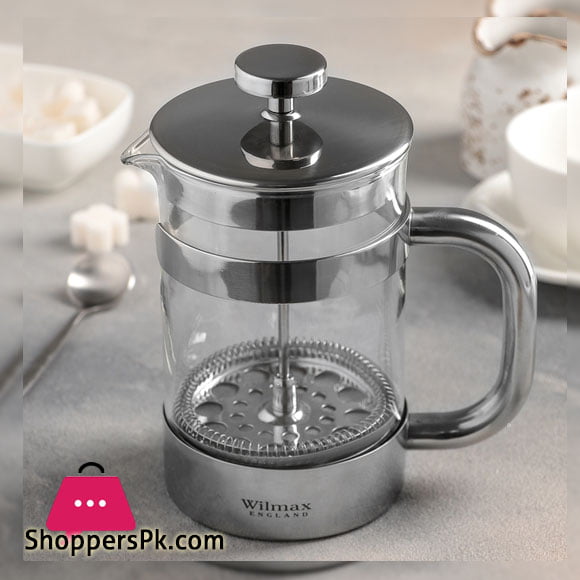 Wilmax Thermo Glass French Press 34 FL OZ 1000ML WL‑551011-1C
