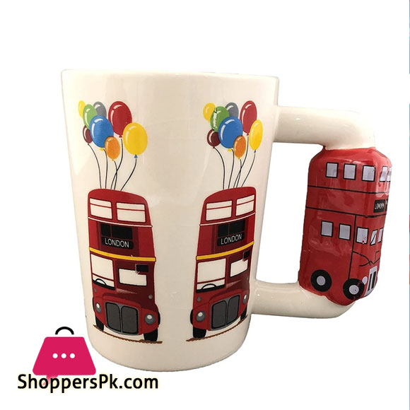 3D Double Decker Bus Coffee Mug