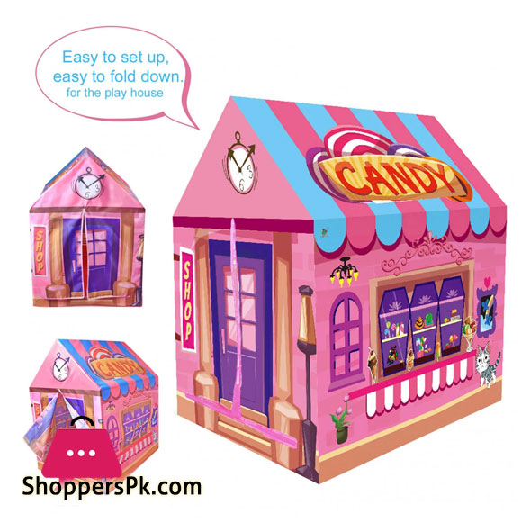 Children Indoor Outdoor Camping Pretend Play House Tent Candy House For Girls