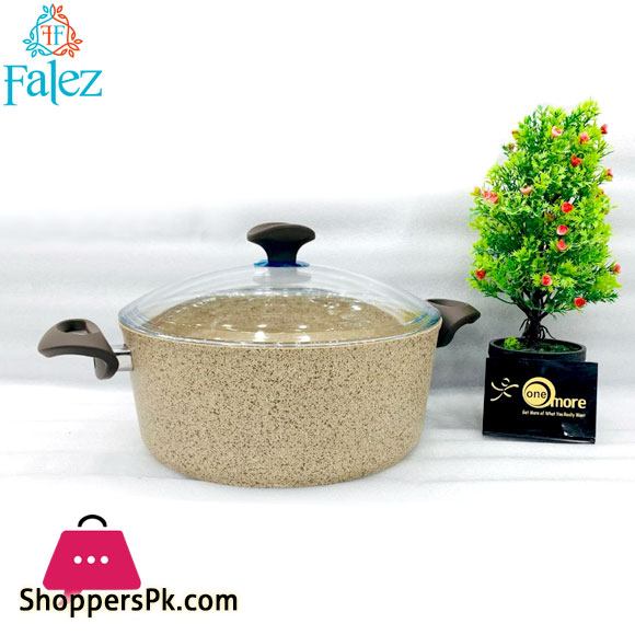 Falez Creamy Granetic Casserole Pot 32cm Turkey