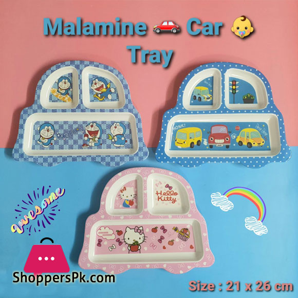 Melamine Car Tray 21 x 25 CM
