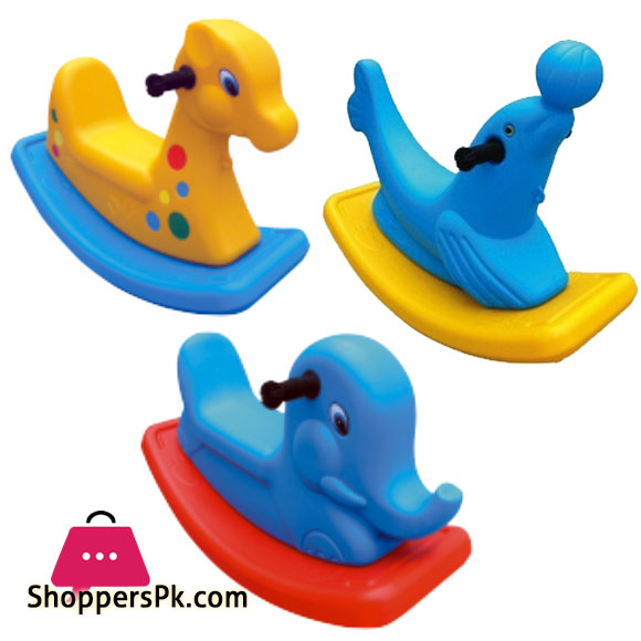 Preschool Single Seesaw Horse , Elephants , Dolphin