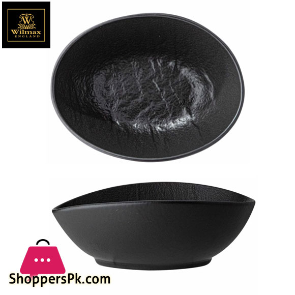 Wilmax SlateStone Oval Dish 11.75 x 7.75 x 2.75 Inch WL-661121-A