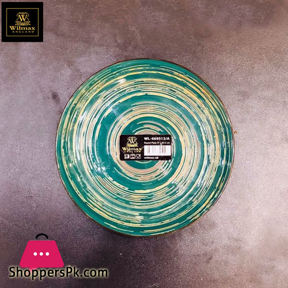 Wilmax Fine Porcelain Round Plate 10 Inch WL-669514-A