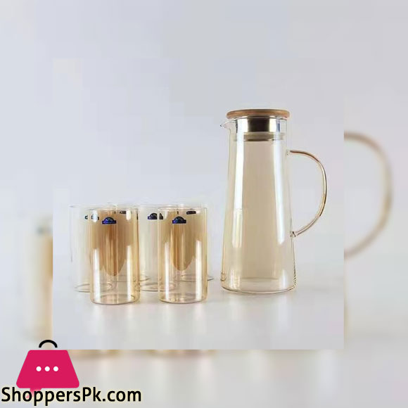 Water Jug With Glass 7pcs