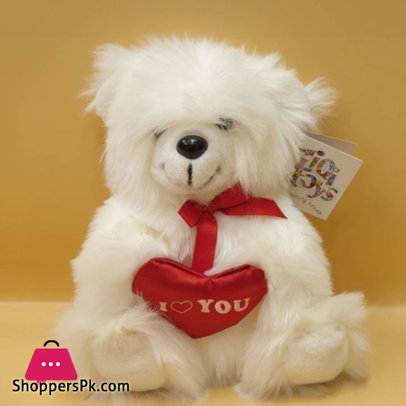 ZiQi Teddy Bear Love Heart 8 Inch
