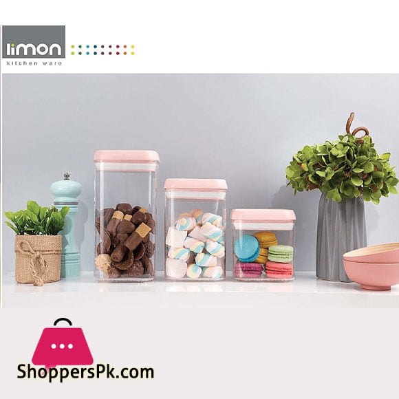 Limon Acrylic Airtight Jar 270 ML Iran Made - 1 Pcs