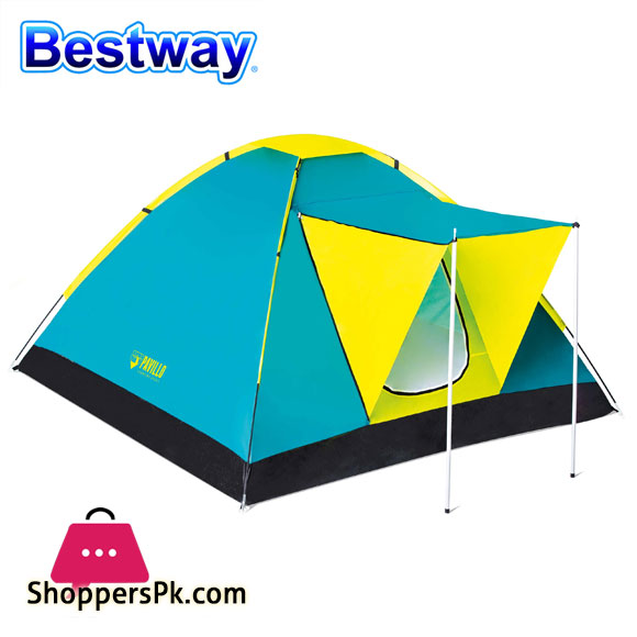 Bestway Pavillo Cool Ground Tent 3 Person Camping Tent - 68088