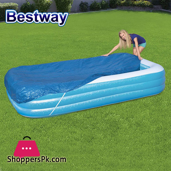 Bestway Rectangular Swimming Pool Cover - 10 x 6/3.05m x 1.83m - 58108