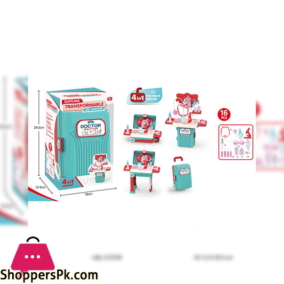Suitcase Transformable Doctor for Kids