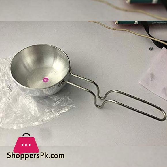 Aluminium Tadka Pan Indian Spice Roasting Spoon Professional Catering Quality NO:5