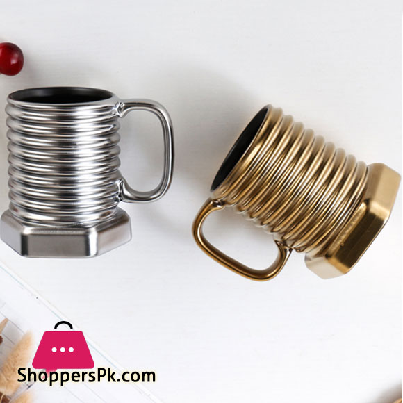 Ceramic Screw Mug 300-ML