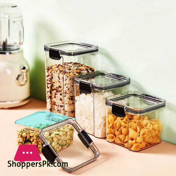 Food Storage Container Acrylic Plastic Multigrain Storage Tank Transparent Sealed Cans 460/700/1300/1800-ML
