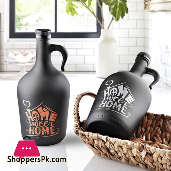 Lampro Melloni Rose Vinegar Sauce Jug 1500 ml Oil Bottle