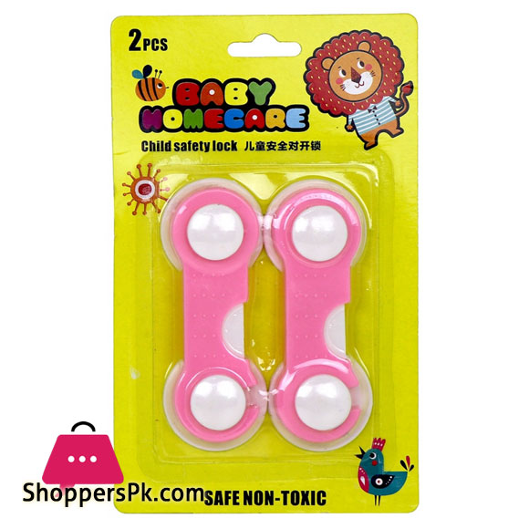 Multi-Purpose Baby Safety Lock Baby-Proof Locking Clasp Pack of 2