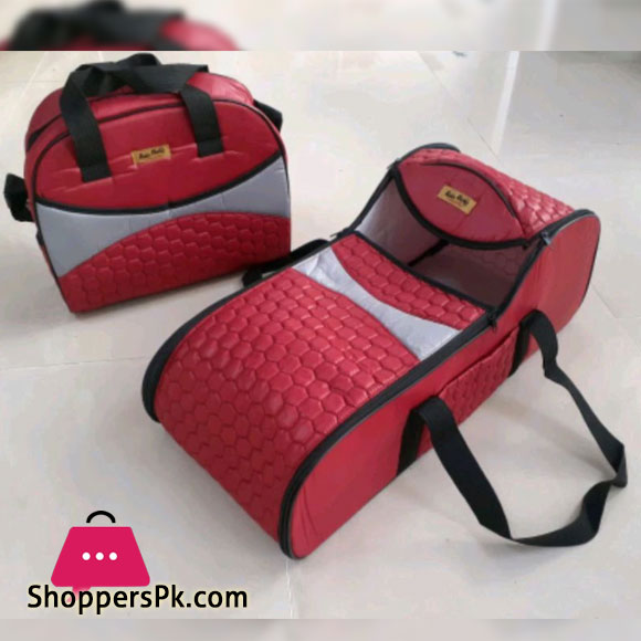 Rain Baby Lux Quilted Carry Cot Honeycomb Pattern Baby Carrier Set of 2