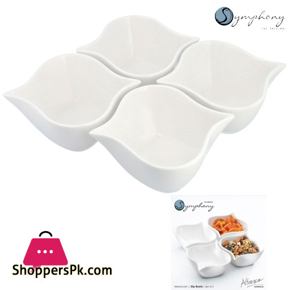 Symphony Alfresco Moroccan Dip Bowls Set Of 4 #SY7501