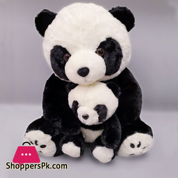 Double Panda Plush Toy - Small 35cm