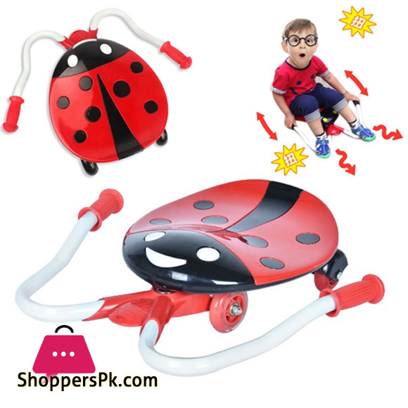 Ladybird Ride on Swing Car for Kids Drift Smart Toy