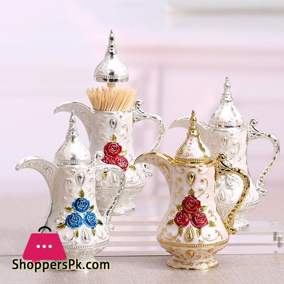 Toothpick Dispenser Vintage Automatic Toothpick Dispenser Zinc Alloy
