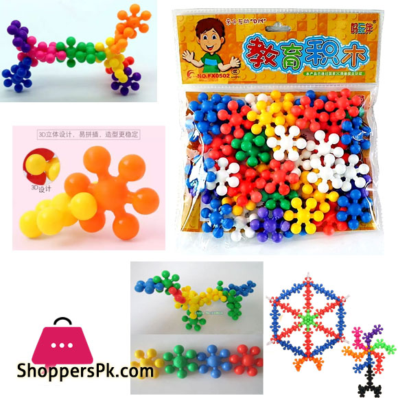 Educational Building Flower Blocks For Kids