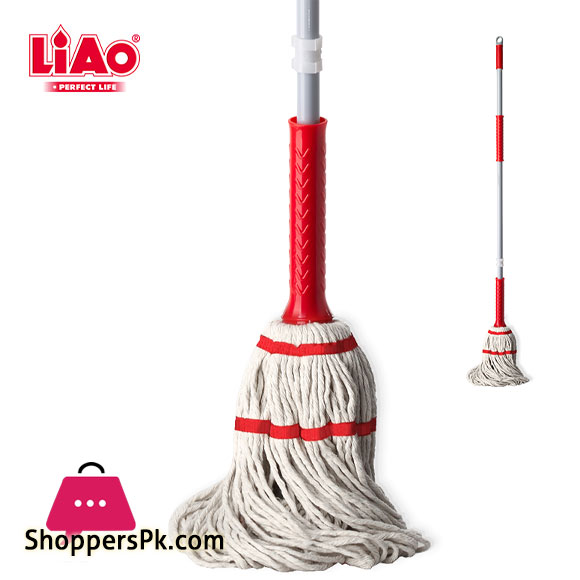 LIAO High Quality Cotton Telescopic Twist Mop A130074
