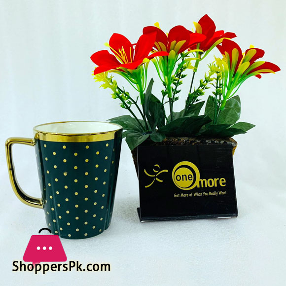 ONE MORE GOLD LINE DOT MUG 1 Pcs - R500