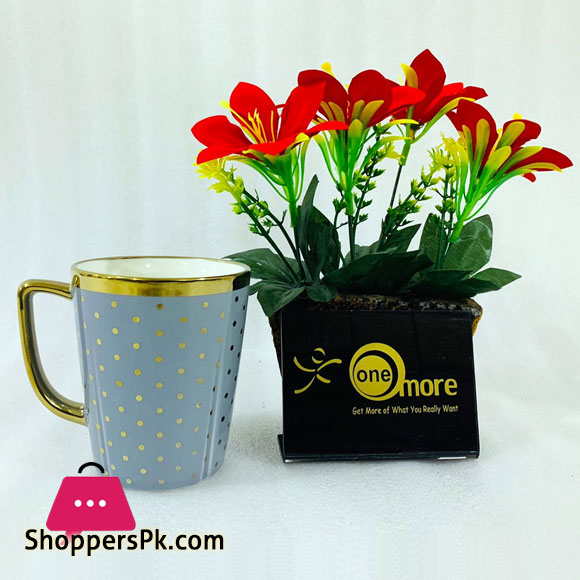 ONE MORE GOLD LINE DOT MUG 1 Pcs - R500