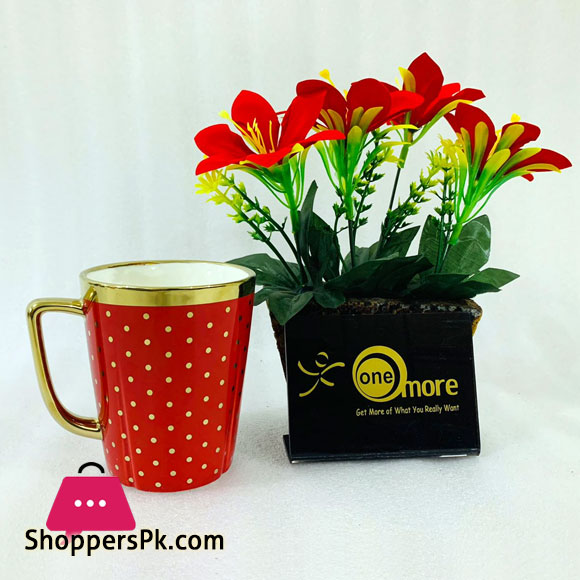 ONE MORE GOLD LINE DOT MUG 1 Pcs - R500
