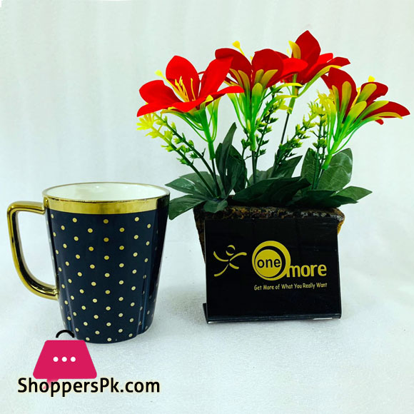 ONE MORE GOLD LINE DOT MUG 1 Pcs - R500