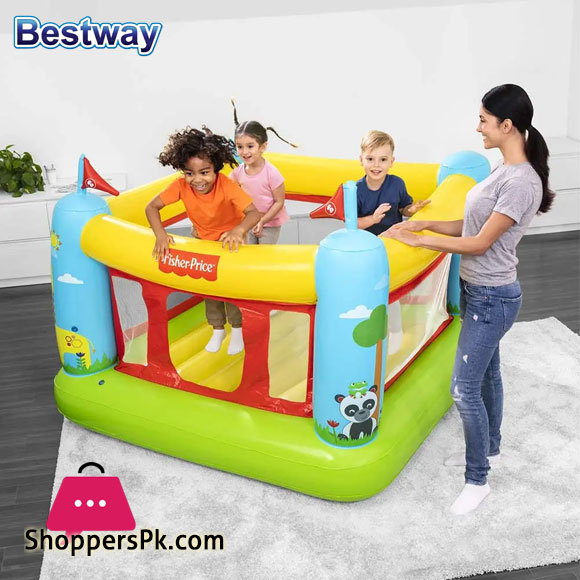 Bestway Fisher Price Bouncer Jump-O-Lene Childrens Inflatable Hopper For Home And Garden - 93553