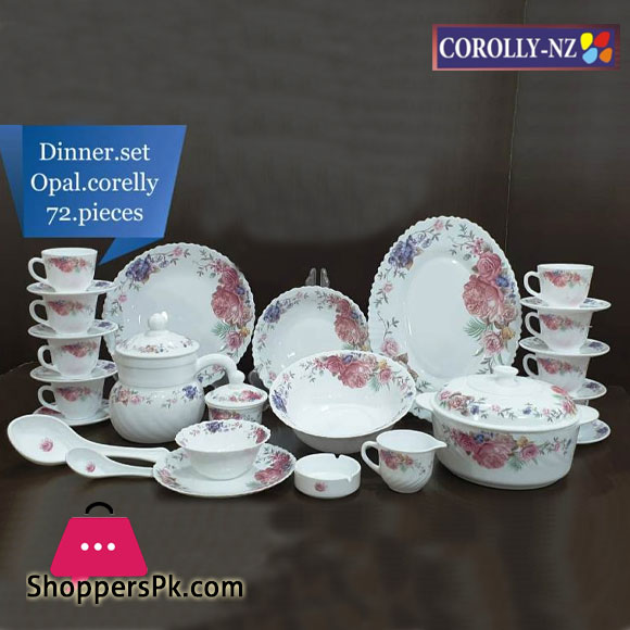 Corolly Dinner Set 72 Pcs 8 - Person