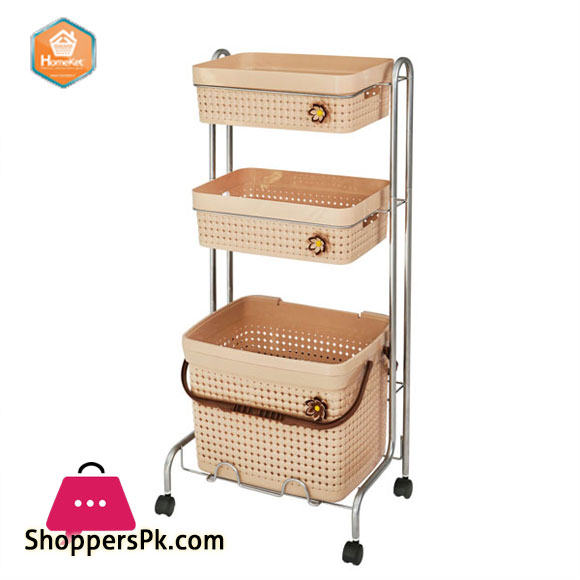 Homeket Maya Bath 3 Tier Basket