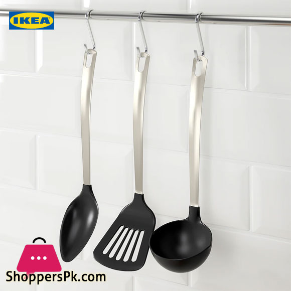 Ikea DIREKT 3-Piece kitchen Utensil Set Stainless Steel