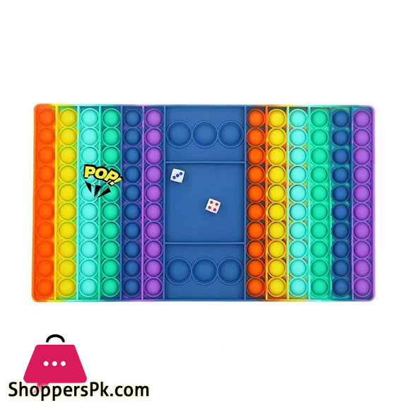 Pop It Board with Dice