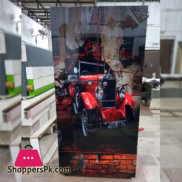 HD Acrylic Gloss Wood Wardrobe