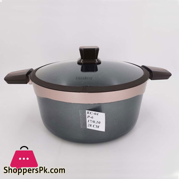 ALPENBURG DAGCHI WOK Black Coper 28 CM Germany Made #KC04