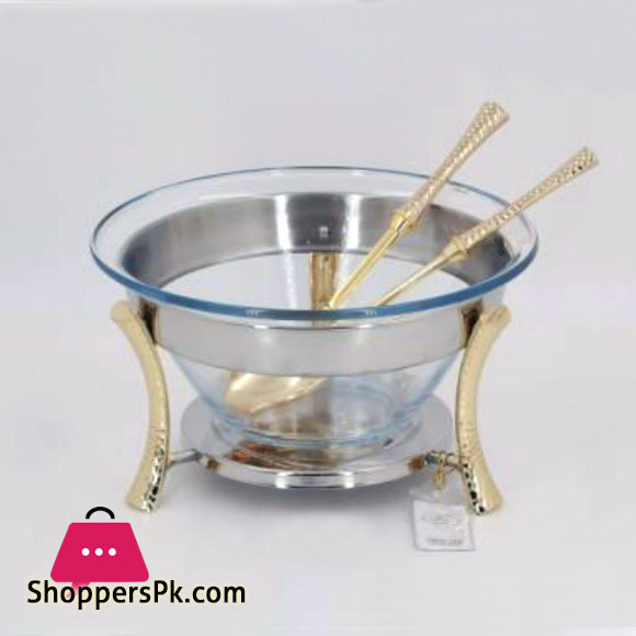ALPENBURG Salad Bowl+Spoons Germany Made #SM013