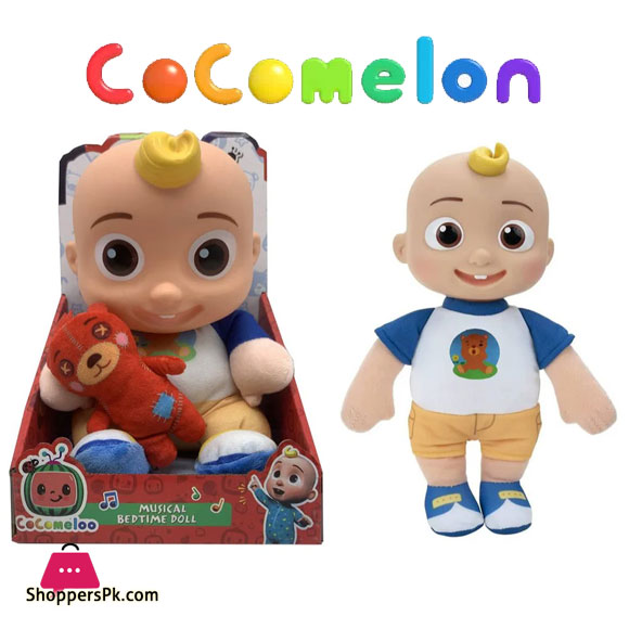 Cocomelon Bed Time JJ Doll 10 - Inch