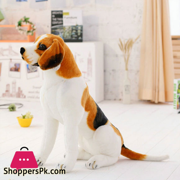 Giant Big size Beagle Dog Toy Realistic Stuffed Animals Dog Plush Toys Gift For Children - 60cm