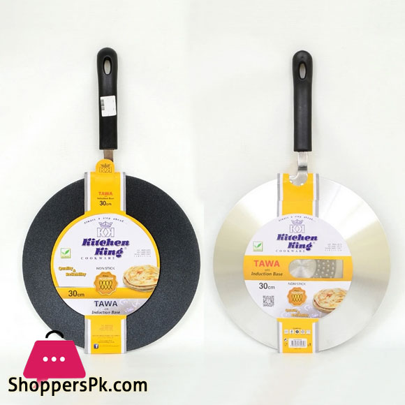 Kitchen King Non-Stick Induction Tawa Heavy Duty – 30cm