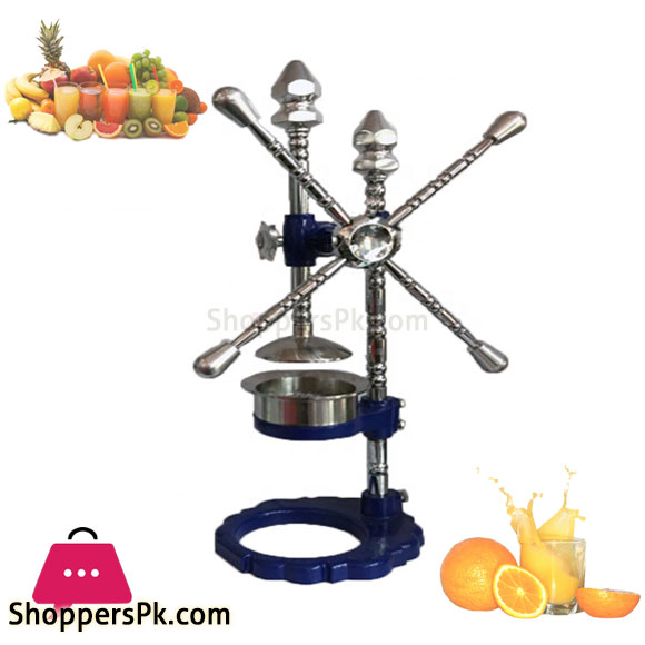 Stainless Steel Manual Orange Juicer Manual Fruit Press Squeezer – 5-SS