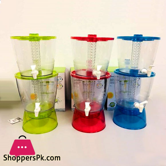 2-Layer Beverage Dispenser with Detox Infuser - 13 litres