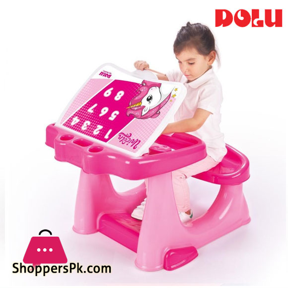 Dolu Smart Study Unicorn Desk Art Drawing Learning Coloring Table – 2560 Turkey Made