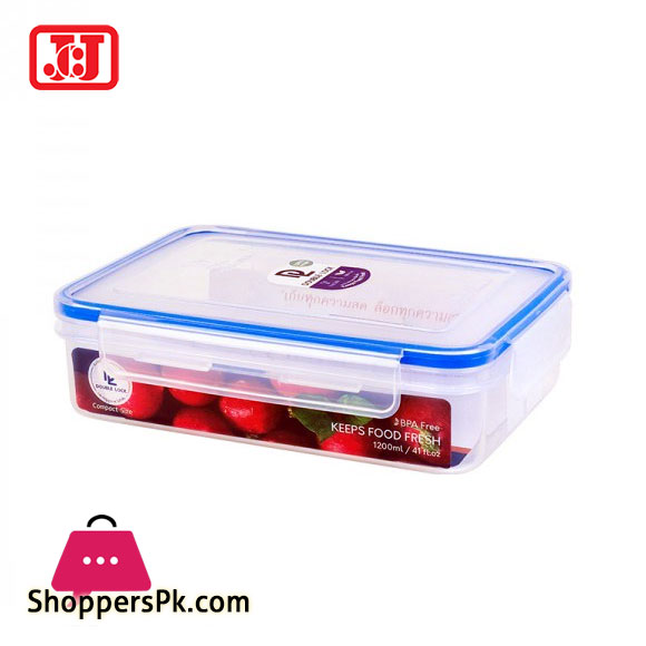JCJ Double Lock Modular Food Keeper 1200 ml Thailand Made – 9316