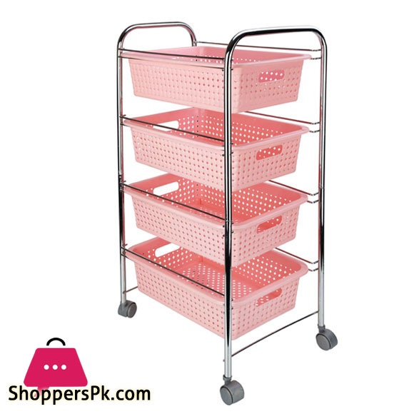 HomeKet Maya Rectangular Multifunction Basket - 5 Layer